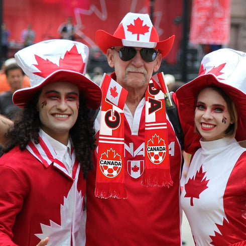 National Soccer Scarf, Canada Soccer Scarf